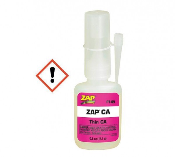Kleber Zap pink 14gr. dünnflüssig - ZAP 09