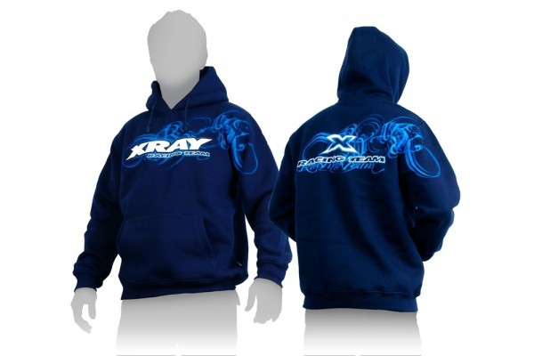 Kapuzen Sweater Team XRay blau (M) - XRay 395500M