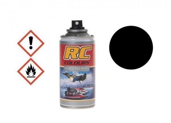 Kunststoff, ABS Farbe schwarz glanz 71(Spray150ml) - Ghiant PRCP071