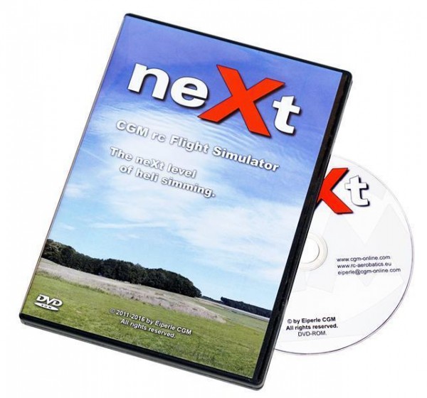 Simulator RC HELI neXt DVD - neXt Heli 161002