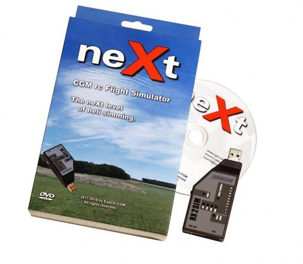 Simulator RC HELI Combo neXt DVD - neXt Heli 161003