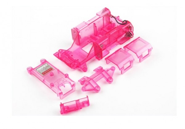 Chassis Skeleton pink für MR01 MiniZ - Kyosho MZW011CP
