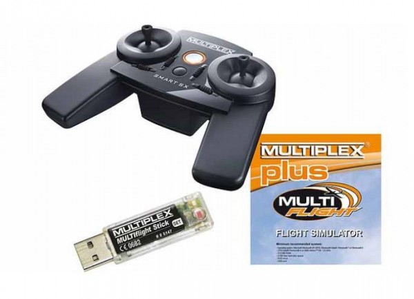 Simulator MULTIflight PLUS Set mit SMART SX 6 - Multiplex 15305