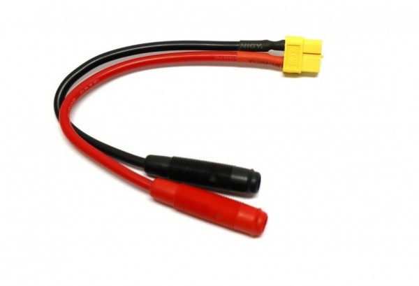 Adapter Ladekabel XT60 auf 4mm Bananabuchse 15cm - EP Product 09-0199