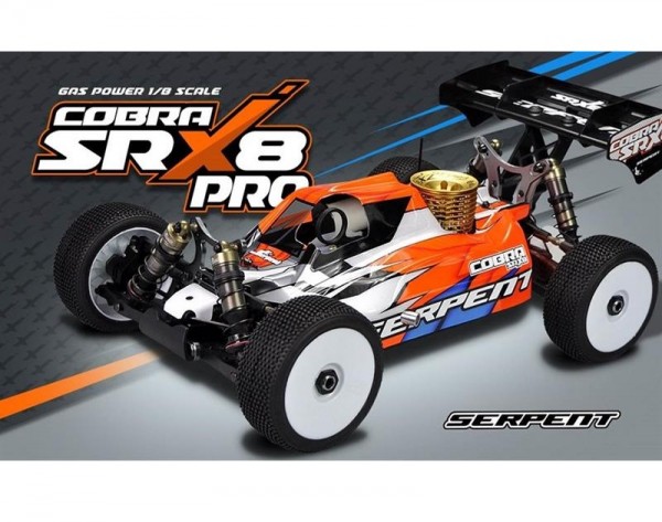 Cobra Buggy SRX8-Pro 1:8 GP 4WD Bausatz - Serpent 600020