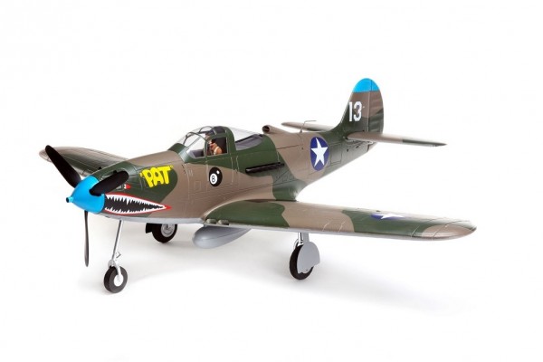 P-39 Airacobra 1200mm AS3X &amp; SAFE BNF Basic - E-Flite EFL9150