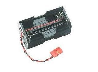 Batteriebox 4AA mit Futaba-Stecker - Futaba ZX1341