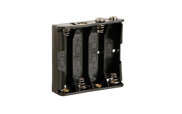 Batteriehalter für 4Stk AA Flach - LogicRC BH341B