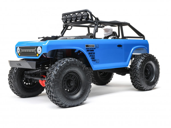 SCX10 II Deadbolt 1/10 4WD ARTR in blau - Axial AXI03025T1