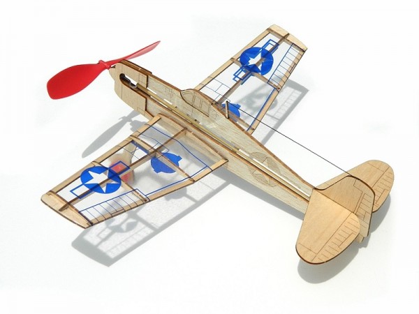 Freiflugmodell Hellcat Spw.28cm - Guillows 4503